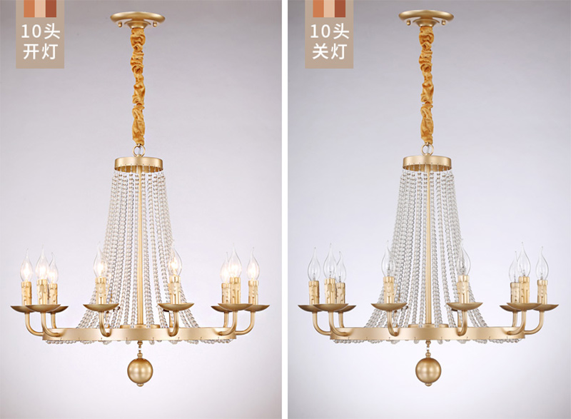 modern chandelier crystal light9